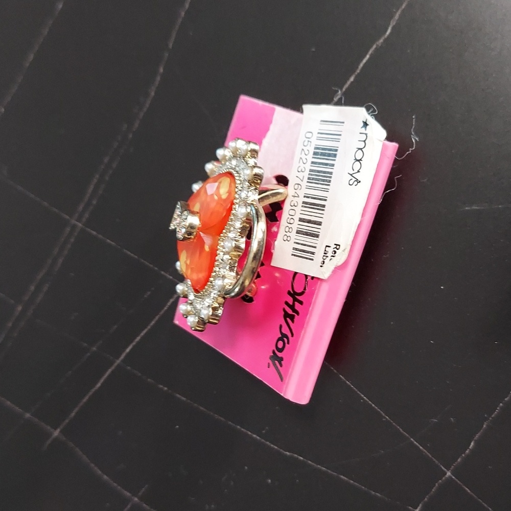 Betsey Johnson  Heart Ring - Picture 4 of 7